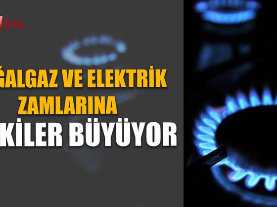 Doğalgaz ve elektrik zamlarına tepkiler büyüyor